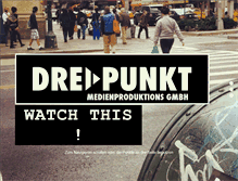 Tablet Screenshot of dreipunkt.tv